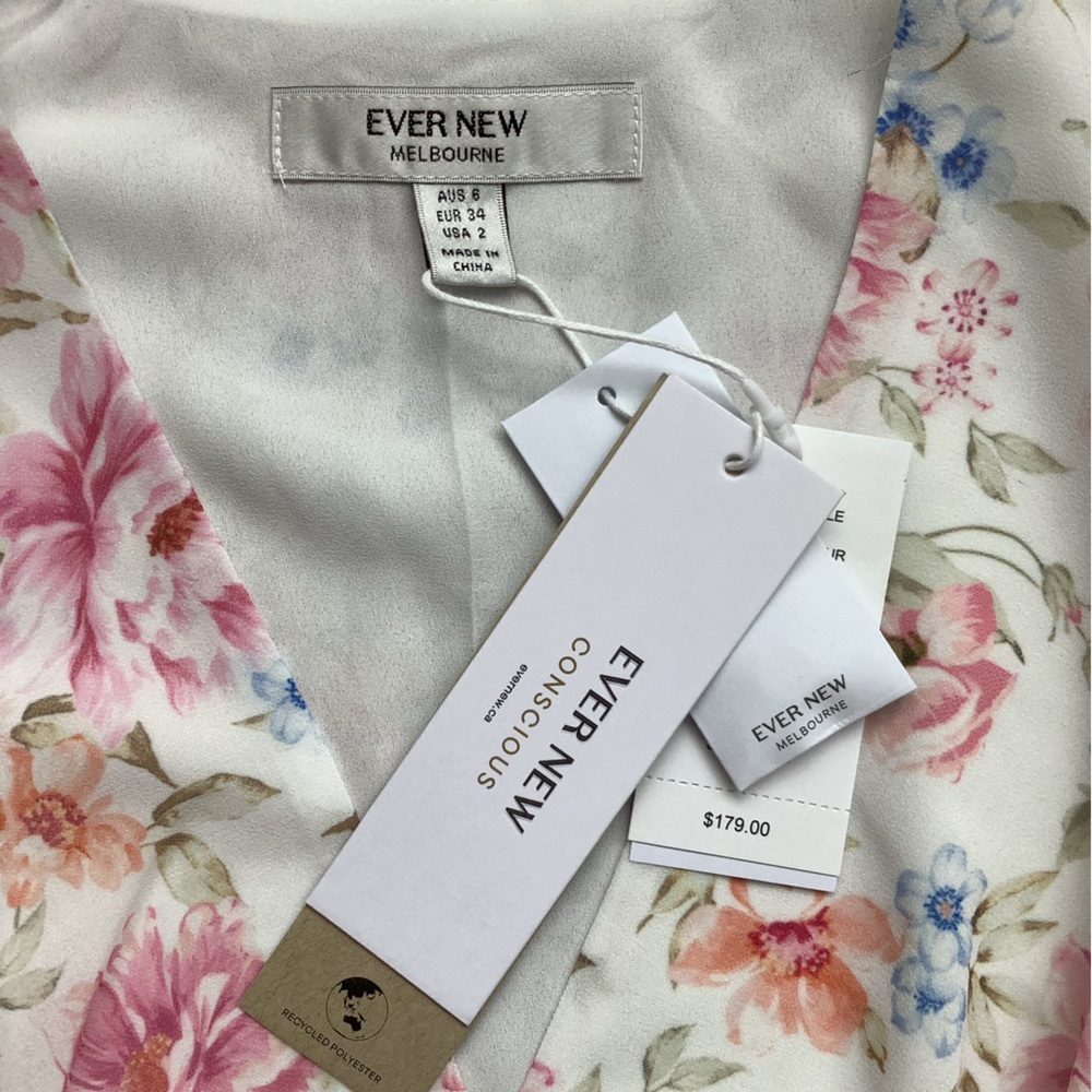 EVER NEW Floral Mini Dress - Picture 6 of 8